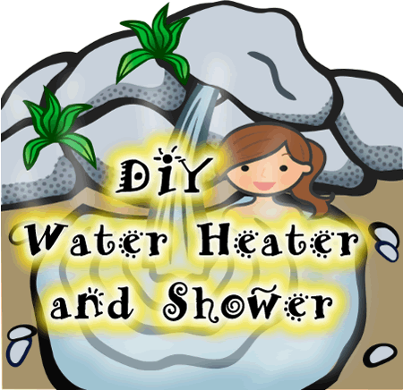 diy shower and water heater